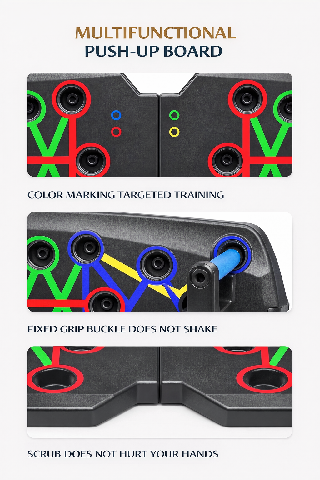 Foldable Push-Up Board Pro