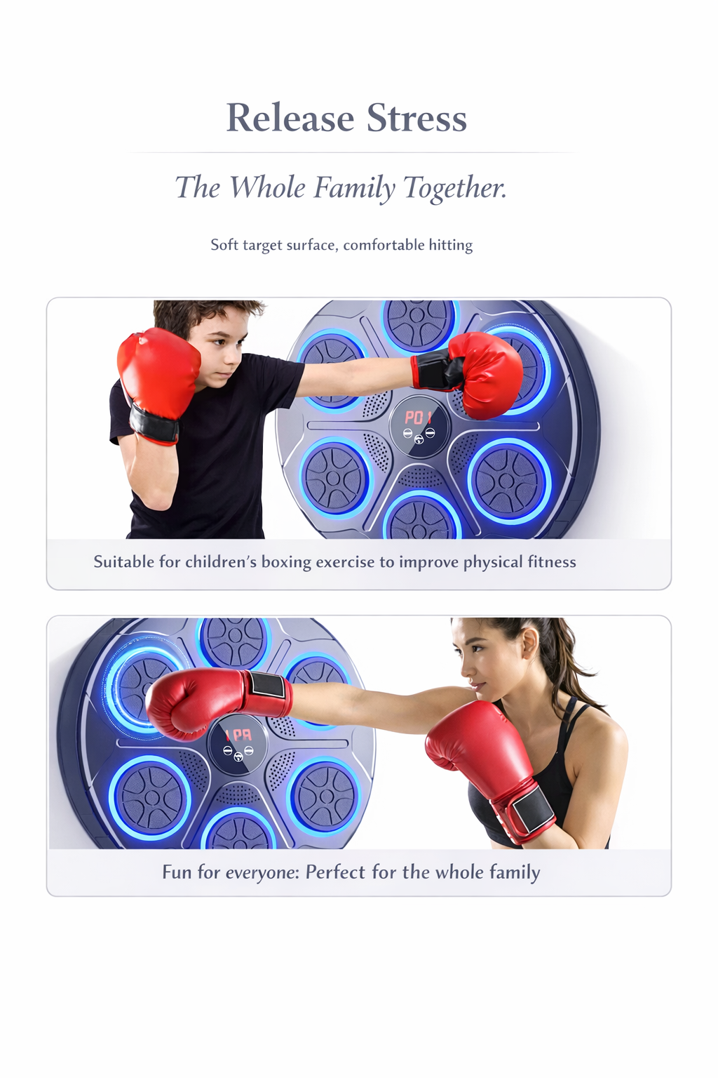 Smart Music Boxing Pad